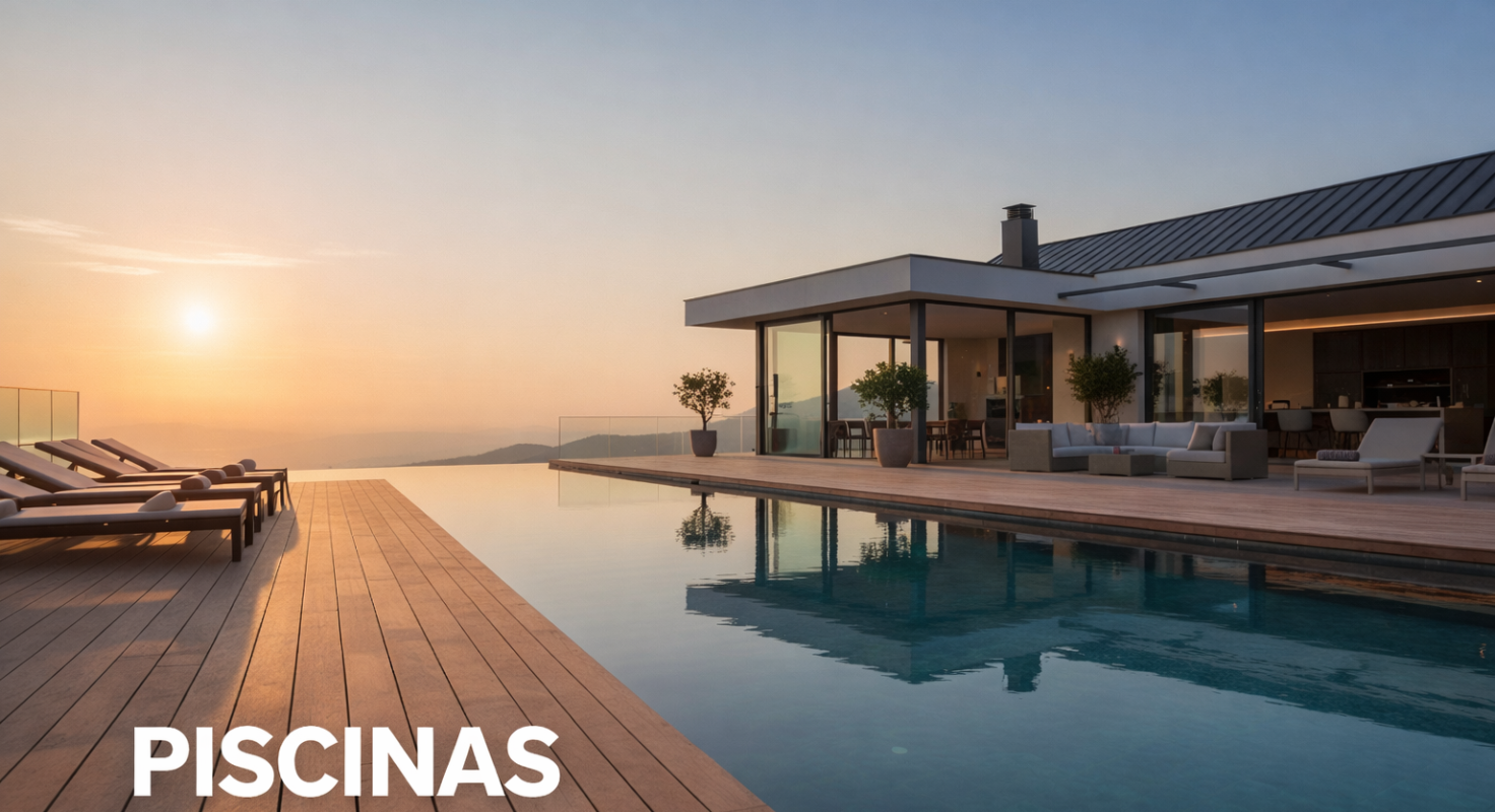piscinas chalet